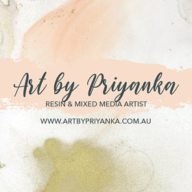 Art by Priyanka logo - ArtsyFlower.com