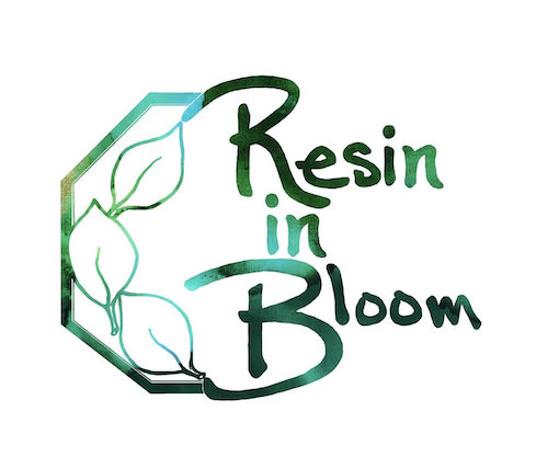 Resin in bloom Logo - Artsyflower.com
